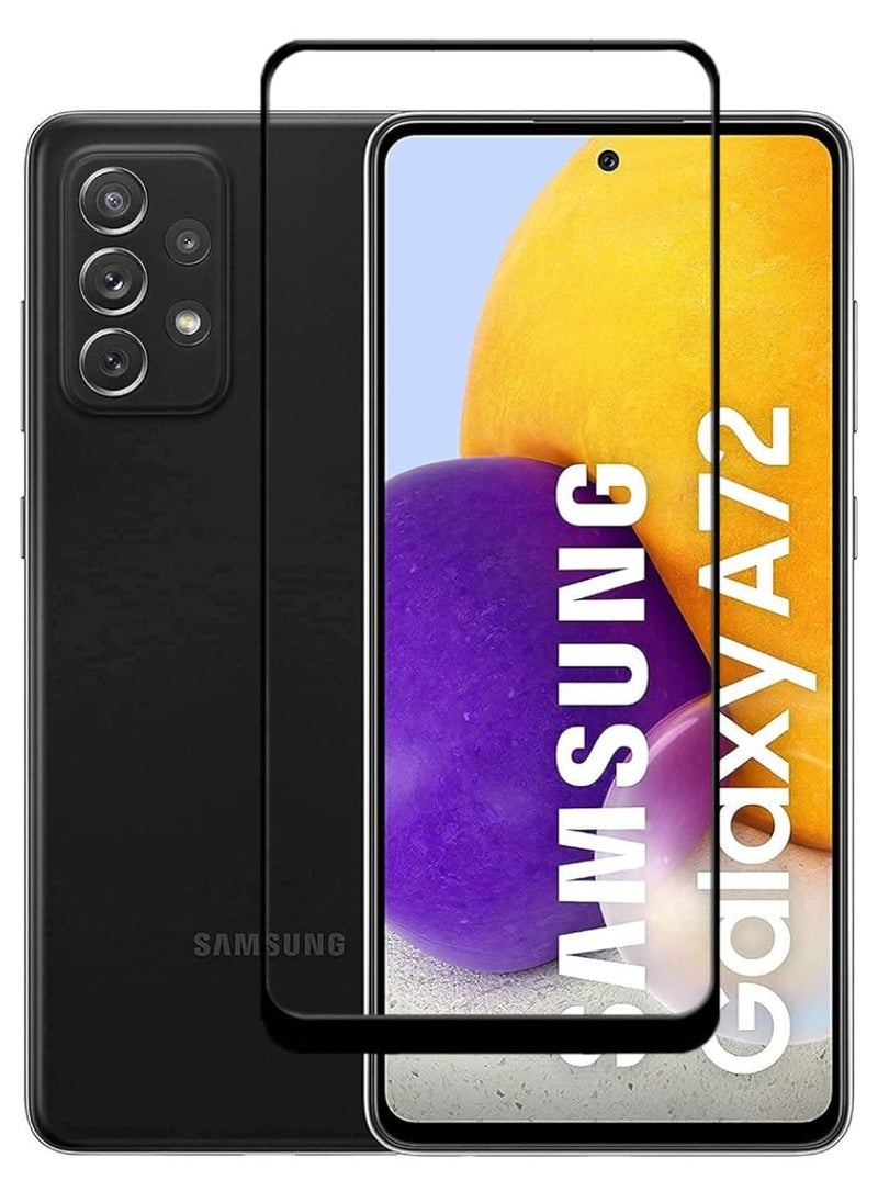 ACLIX Antistatic ESD Dustproof Premium Quality High Definition Tempered Glass Screen Protector Designed For Samsung Galaxy A72 - Image 1