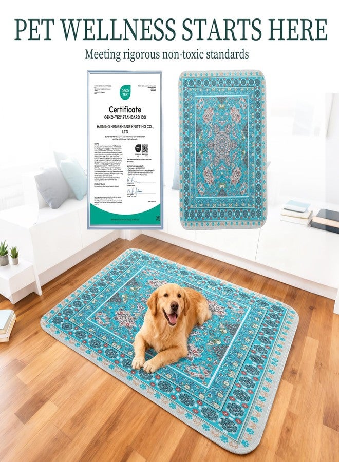 Homimp Washable Pee Pads for Dogs, 8 Pack Reusable Puppy Pads Waterproof, Absorbent and Leakproof Dog Pee Pads, Non Slip Puppy Training Pads, Pet Mat for Floor, Crate, Couch, Whelping,Blue, 16"x20" - Image 4