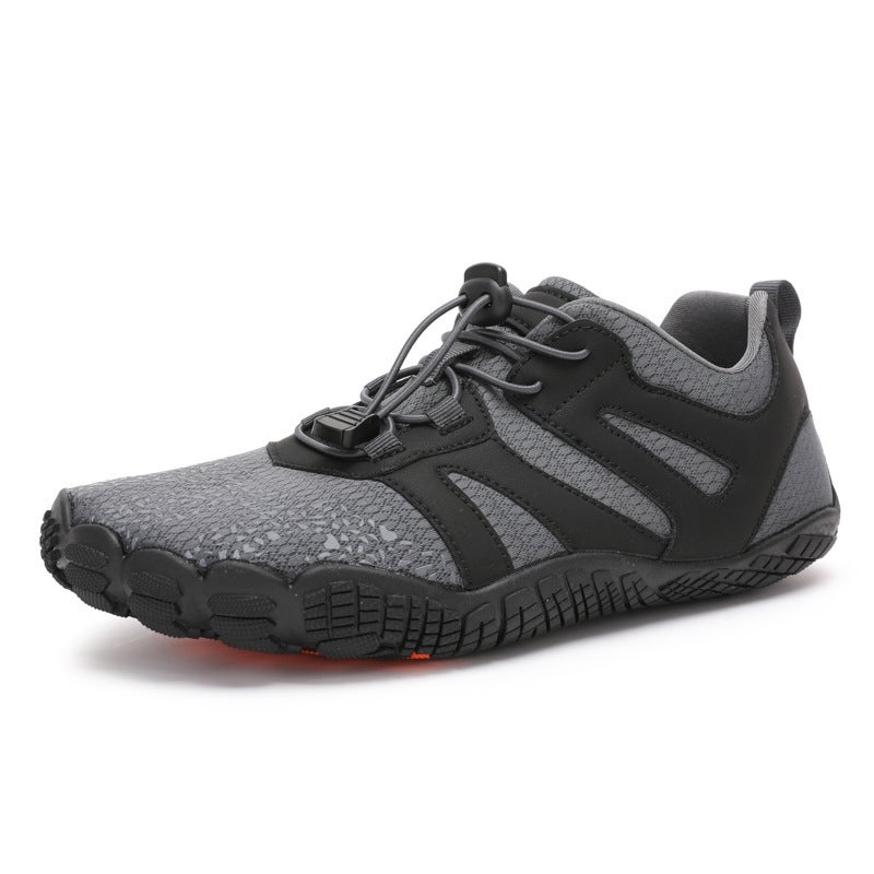 Thickened Tracing Shoes Parent-Child Outdoor Five-Finger Barefoot Shoes Barefoot Shoes Mountain Climbing Non-Slip Hiking Shoes Men'S Cycling Shoes Rock Climbing Shoes - Image 1