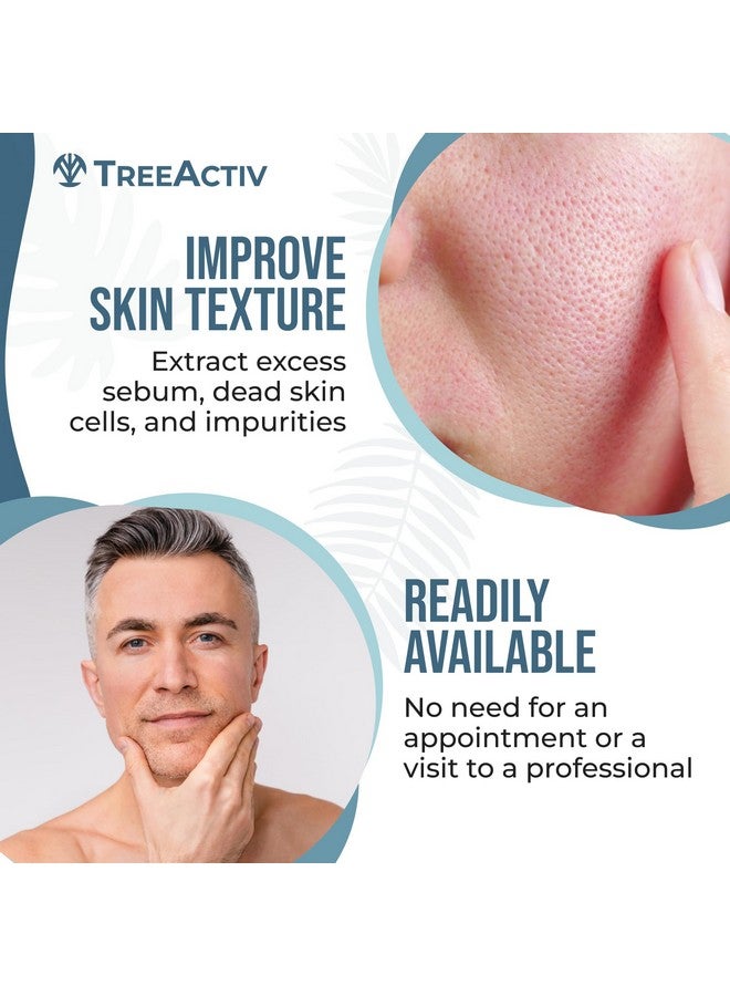 TreeActiv طقم أدوات إزالة الحبوب مع غسول الوجه و لاصقات حب الشباب أدوات إزالة الرؤوس السوداء الاحترافية طقم الوجه أداة استخراج الرؤوس السوداء من الفولاذ المقاوم للصدأ إزالة الحبوب والرؤوس السوداء والبيضاء - Image 4