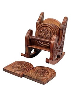 Beautiful Wooden Handmade Chair Tea Coffee Coaster Set - pzsku/ZF5B78821863C8AA75B19Z/45/_/1627584248/6b90027f-4538-43b2-9100-3a3444002b5c