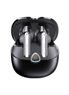 HiFuture SonicAIR 4MIC 35Hrs Comfort Fit Wireless Earbuds, Black Color, HESA  - Image 1