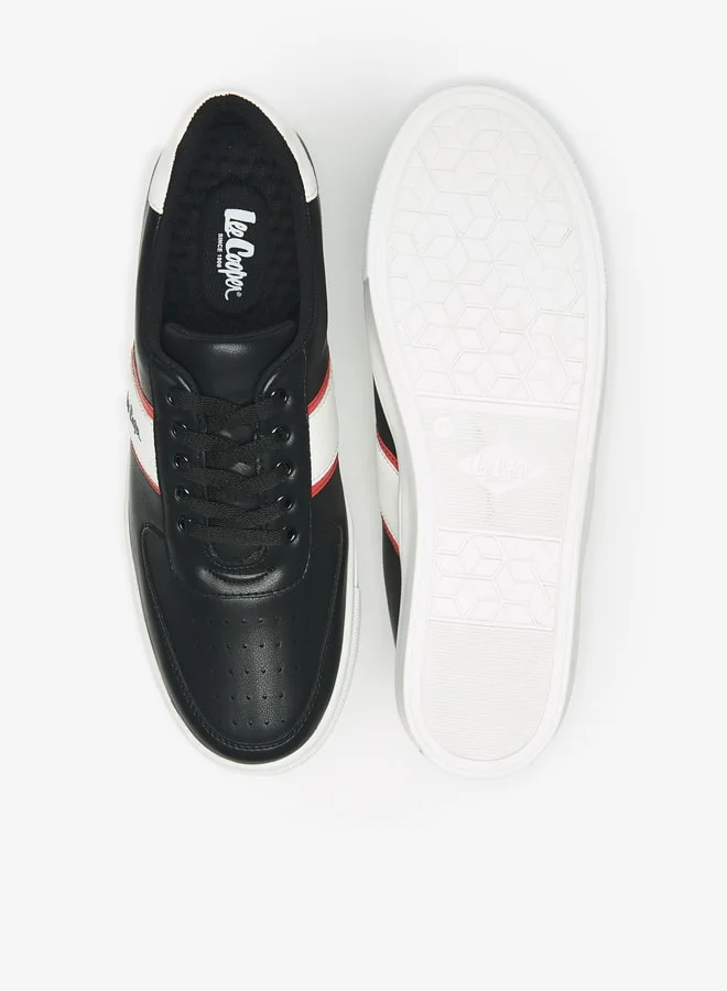 Lee Cooper Men's Paneled Lace-Up Sneakers
