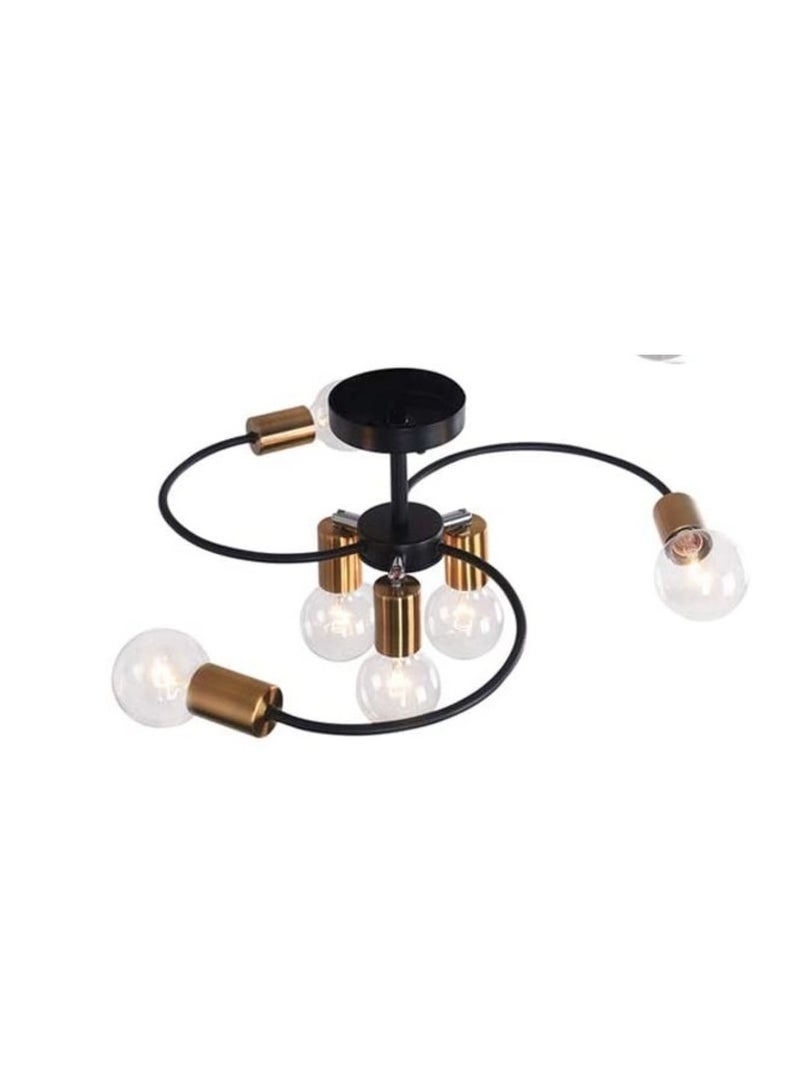 Y-LIGHTS Ceiling Lamp - Black And Gold - Image 3