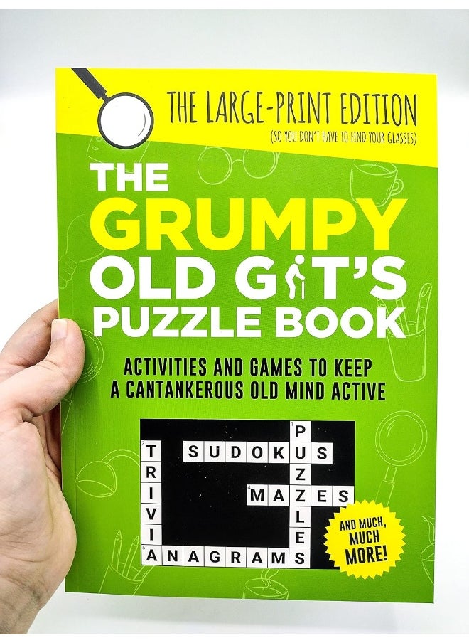 null - The Grumpy Old Git's Puzzle Book: Activities and Games to Keep a Cantankerous Old Mind Active - Image 1