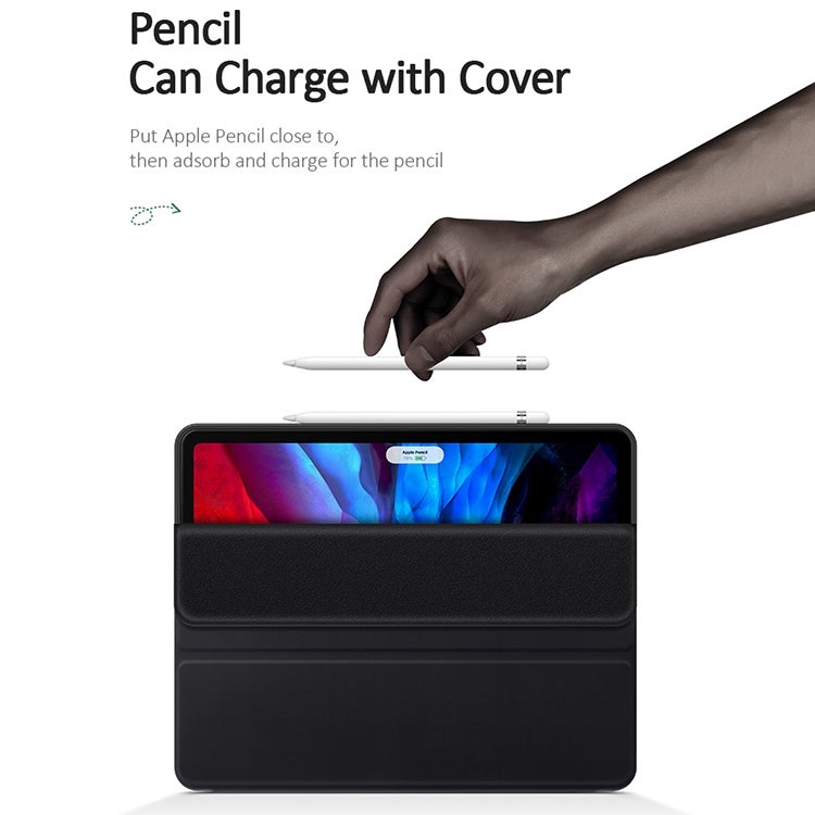 Usams For Ipad Pro 12.9 (2020) Us-Bh589 Winto Series Pu + Tpu Horizontal Flip Leather Tablet Case With Holder & Sleep / Wake-Up Function & Pen Slot(Purple) - Image 5