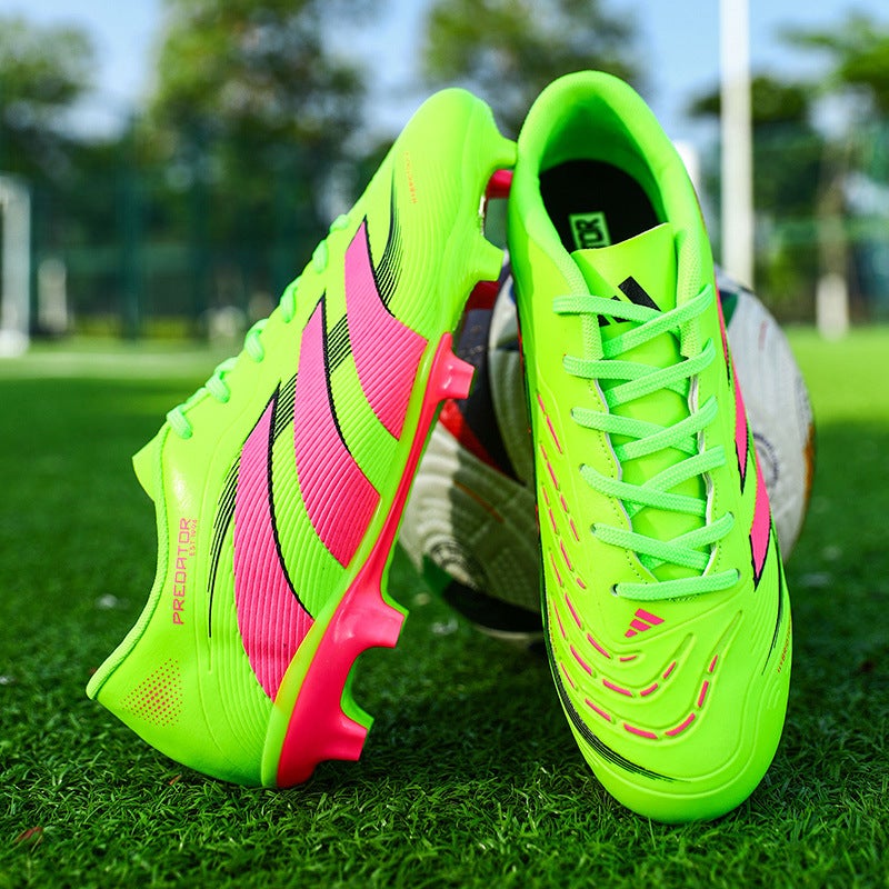New Large Size Football Shoes for Boys and Girls, Primary School Students, Boys and Teenagers, Long Spikes Ag Broken Spikes Tf Game Training Shoes - Image 3