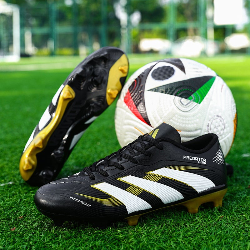 New Large Size Football Shoes for Boys and Girls, Primary School Students, Boys and Teenagers, Long Spikes Ag Broken Spikes Tf Game Training Shoes - Image 4