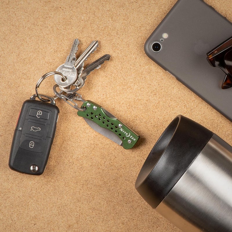 Nite Ize DoohicKey® Key Chain Knife - Olive - Image 2