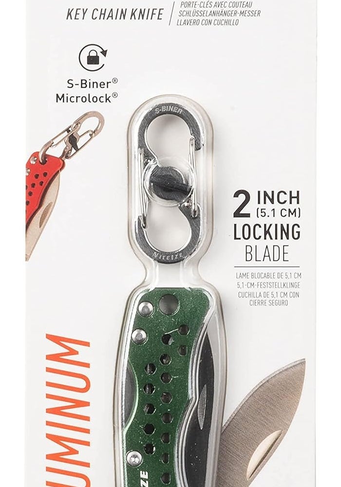 Nite Ize DoohicKey® Key Chain Knife - Olive - Image 1