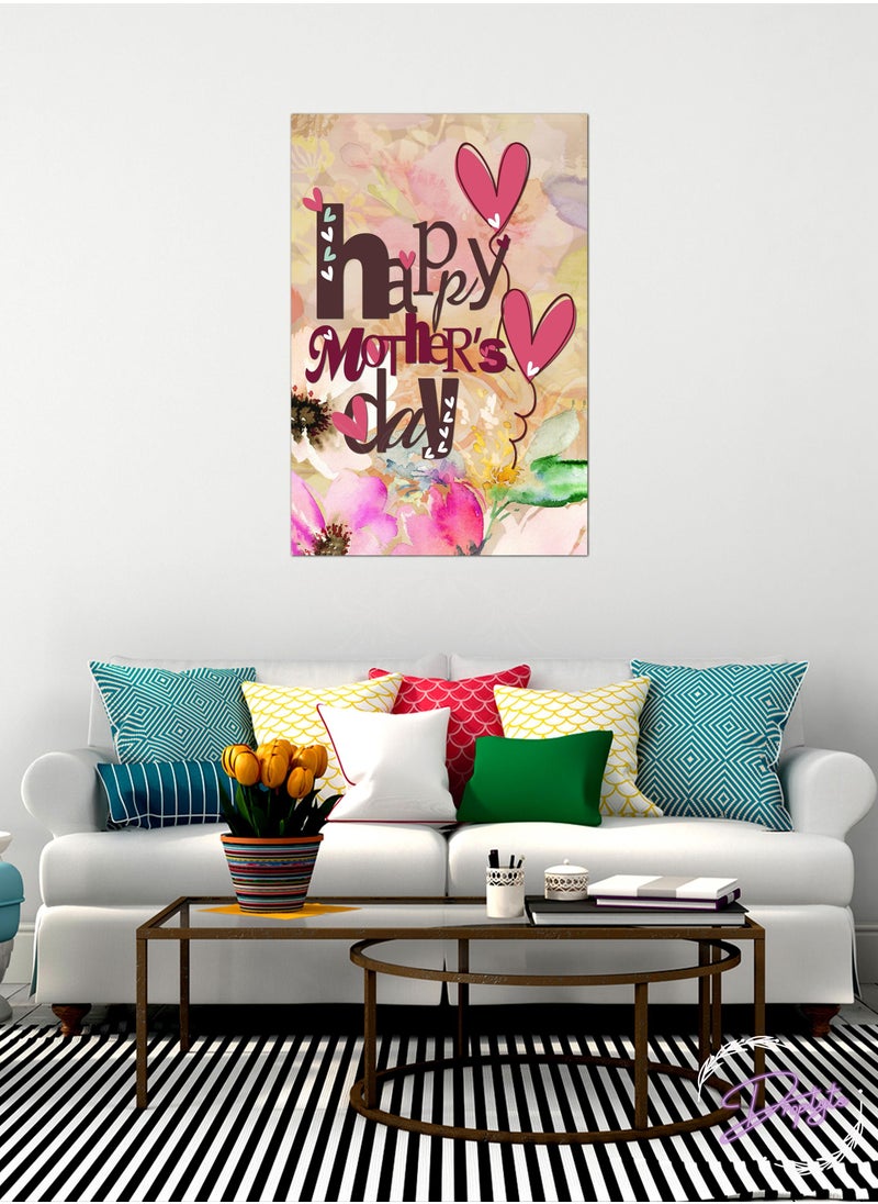 Droplyte - Happy Mother's Day Special Decorative Wall Art Wall Decor Card Board MDF Home Decor 40CM x 60CM - Image 1