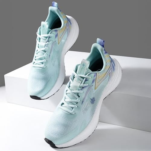 CULT Men Blazon Running Shoes (CS704465UK9_Mint Blue_UK9) - Image 5