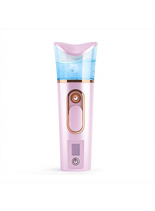 FANTEXY رذاذ الوجه النانو مع محلل رطوبة البشرة، فانتكسي رذاذ وجه محمول صغير مع USB، رذاذ وجه عملي لتمديد الرموش، ترطيب الوجه، إنعاش الترطيب - Image 1