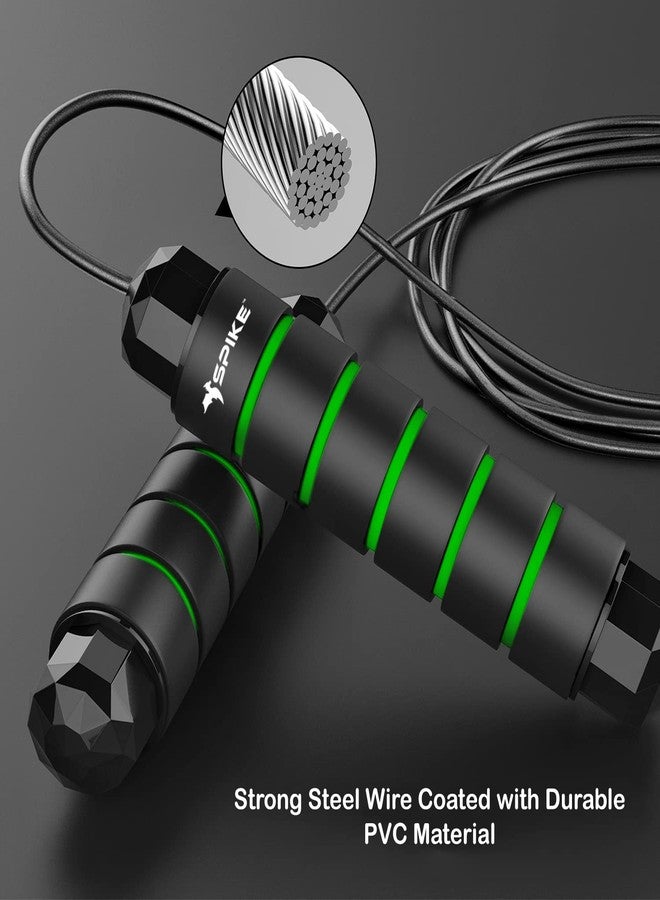 Spike Heavy Skipping Rope for Men and Women Jump Rope for Exercise Workout Gym & Tangle Free Jumping Rope Comfortable Grips, Heavy Jump ropes for Kids and Adults - Image 3