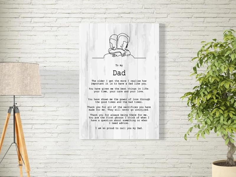 BPA To My Dad فن الحائط - Image 1
