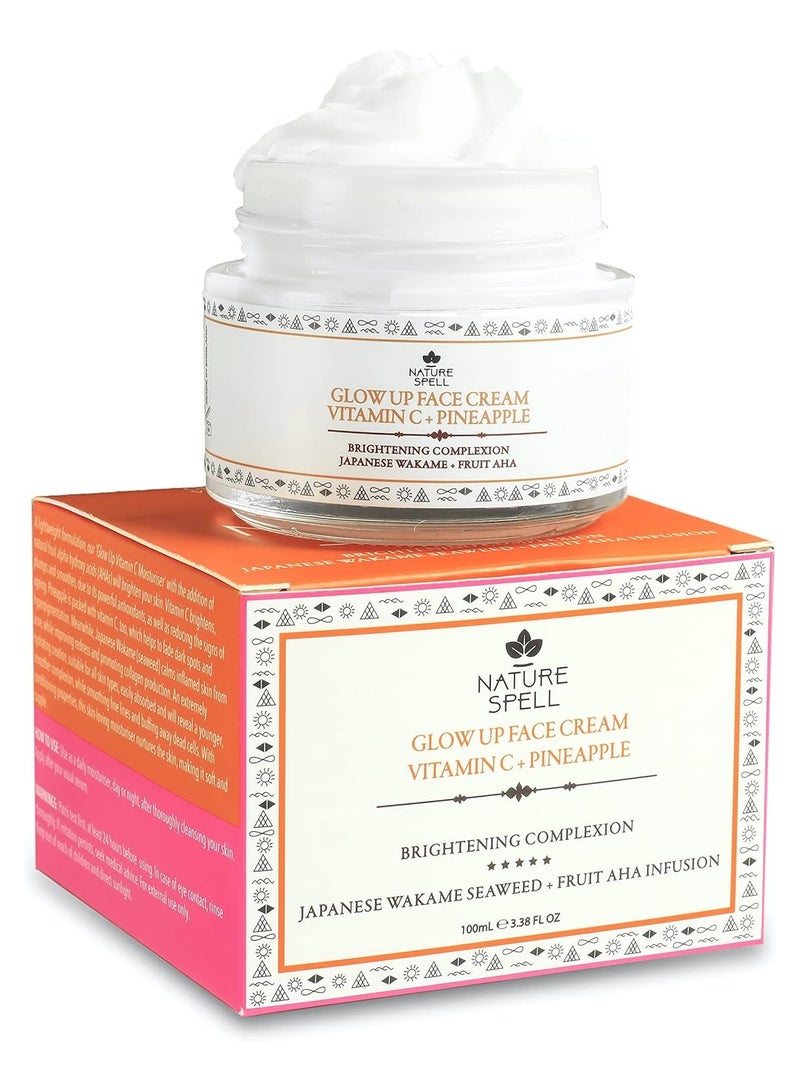 نايتشر سبيل كريم الوجه المتوهج بفيتامين C والأناناس 100 مل - Image 1