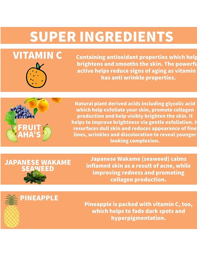 نايتشر سبيل كريم الوجه المتوهج بفيتامين C والأناناس 100 مل - Image 3