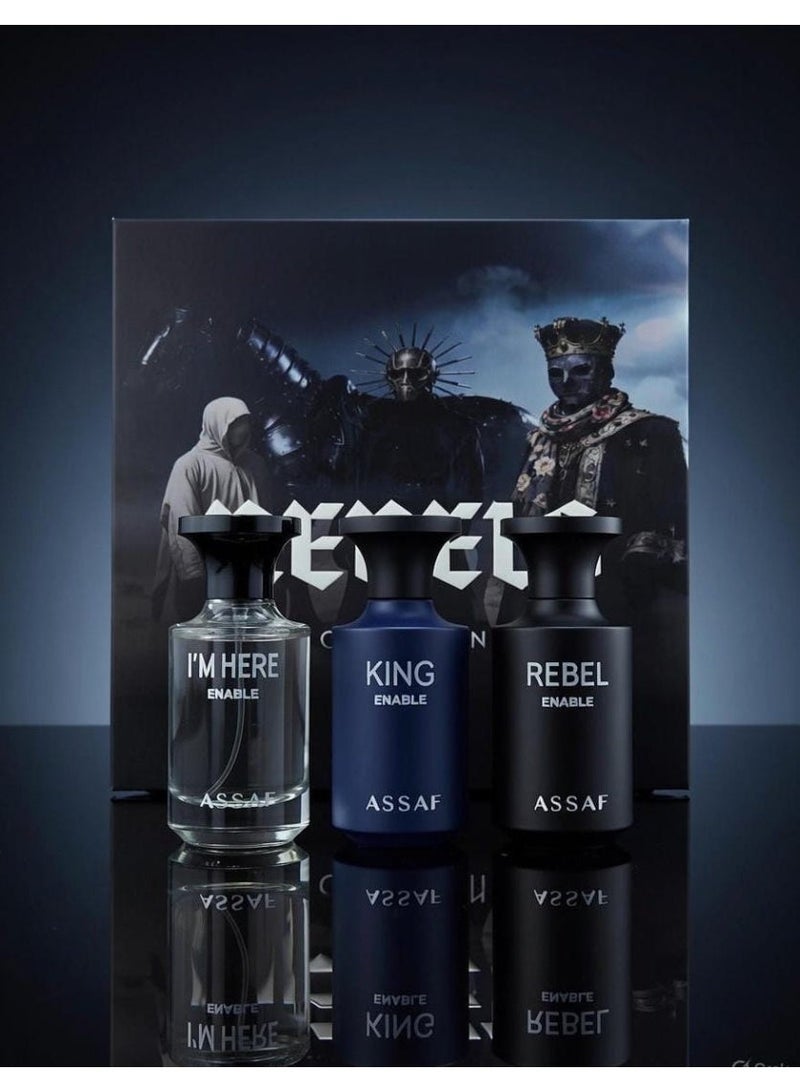 ASSAF Rebel Perfume Set 3* 100ml - Image 2