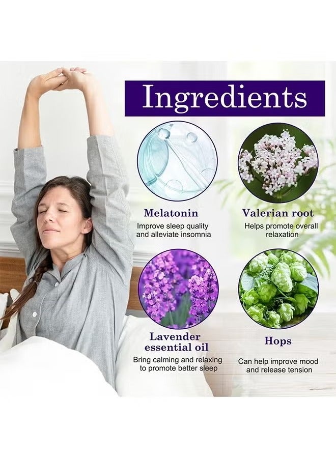 Sefudun Sleep Patches, Deep Sleep Patches For Adults, Natural Deep Sleep Patches With Quick Acting Ingredients, Sleep Patches For Women, Men And Seniors, 60 Patches - Image 3