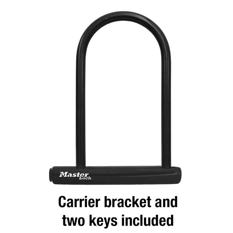 Master Lock 8170D, 6-1/8 inch Wide U-Lock with 8" Shackle, Black - Image 5