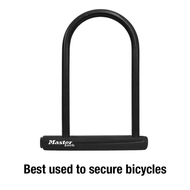 Master Lock 8170D, 6-1/8 inch Wide U-Lock with 8" Shackle, Black - Image 4