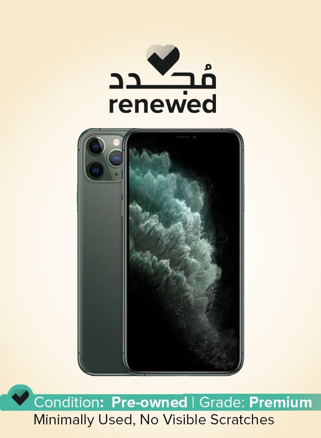 Apple Renewed - iPhone 11 Pro Max 256GB Midnight Green 4G With Facetime - International Version - Image 1