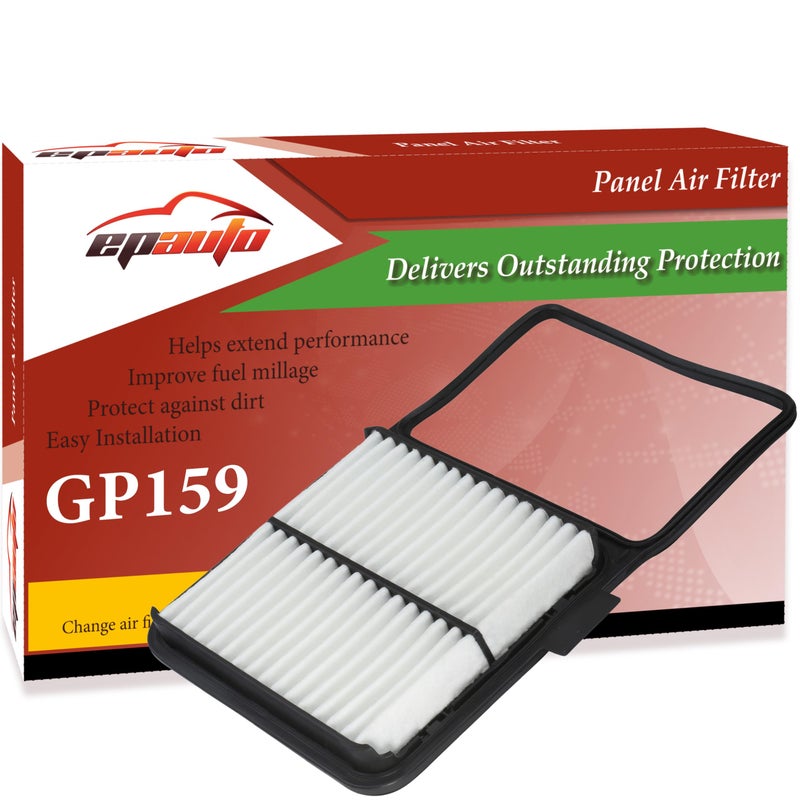 EPAuto GP159 CA10159 Extra Guard Engine Air Filter Replacement for Toyota Prius 20042009  Rigid Panel Filter for Improved Airflow and Fuel Efficiency