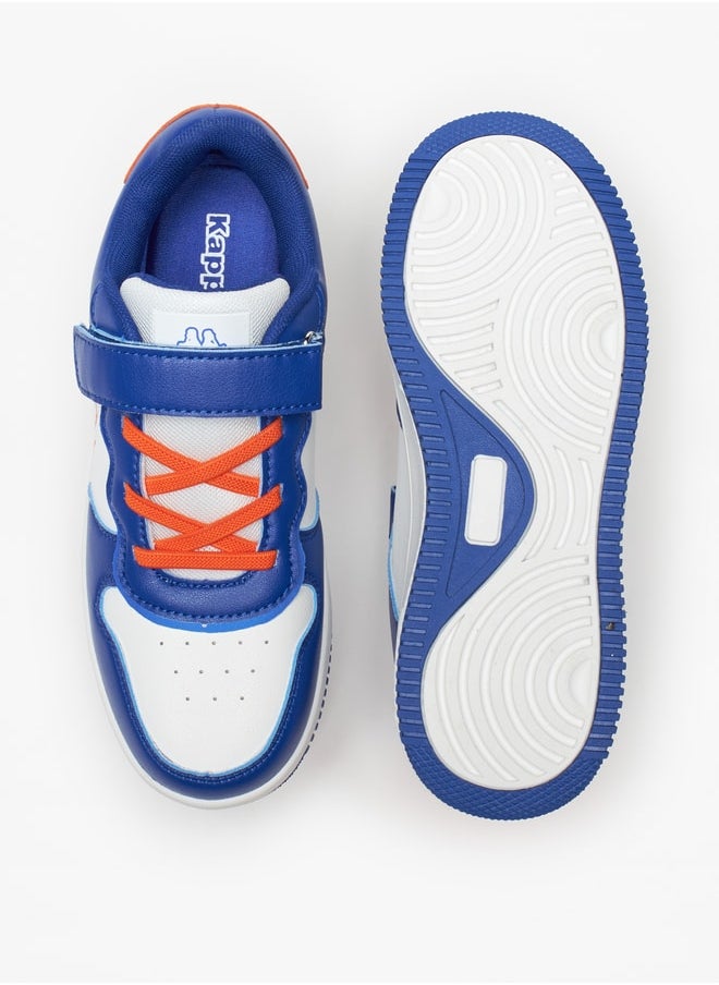 Kappa - Boys' Textured Sneakers with Hook and Loop Closure - Image 1