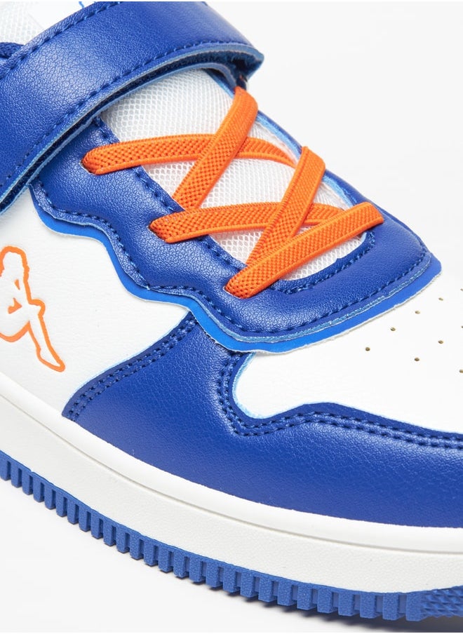 Kappa - Boys' Textured Sneakers with Hook and Loop Closure - Image 1