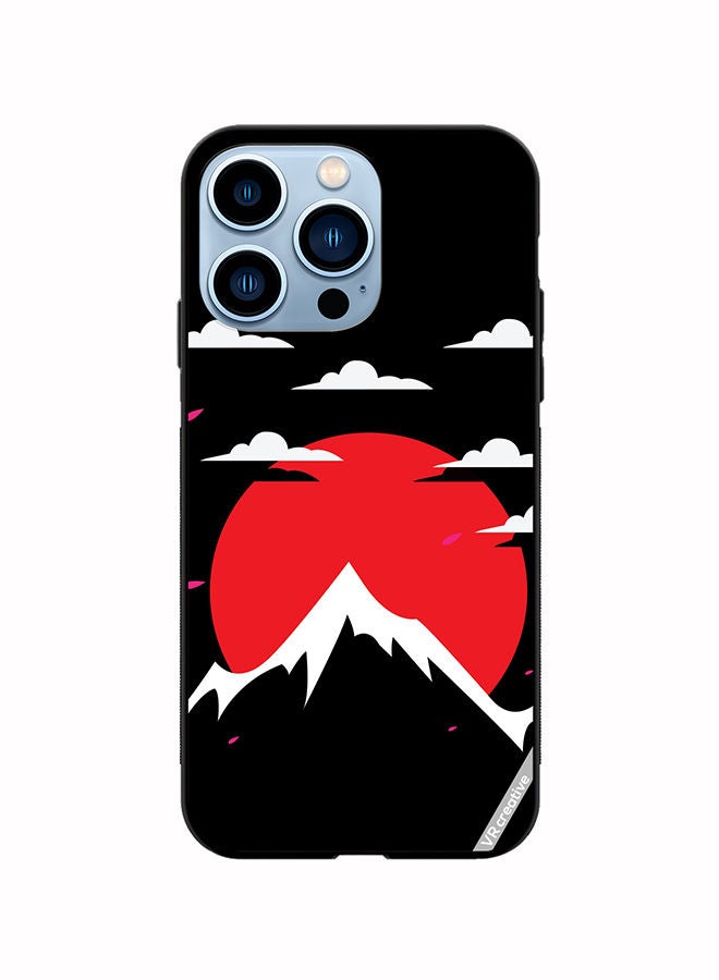 VR CREATIVE Protective Case Cover For Apple iPhone 14 Pro Max Mount Fuji Japan Design Multicolour - Image 1