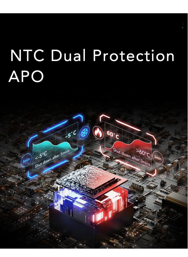 Arabest Black Shark Fun Cooler 3 Pro BR31 20W Powerful Cooling, Equipped With High-Speed Fan,Separated Cooling Structure,In-App Control, Adjust Fan Speed & RGB Lights & Universal Compatibility - Black - Image 3