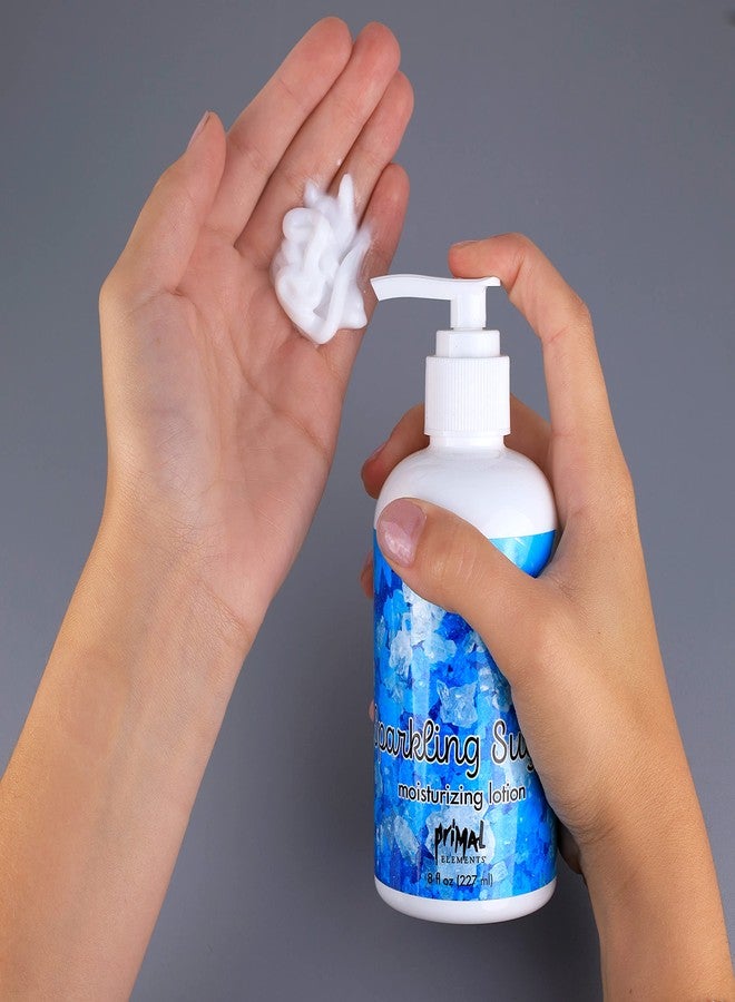 Primal Elements Hand and Body Cream Shea Butter Lotion, 8 OZ, Sparkling Sugar - Image 2