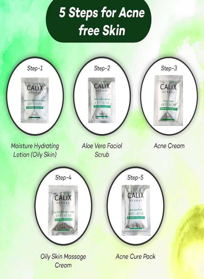 كلاليكس هيربال مجموعة كاليكس العشبية العضوية لمكافحة حب الشباب، تركيبة أيورفيدية للعناية بالوجه، تحتوي على النيم والعسل | مجموعة صغيرة للعناية بالوجه للنساء والرجال، مناسبة لجميع أنواع البشرة - (مجموعة من 5 قطع) (50 غرام) - عبوة من قطعتين - Image 5
