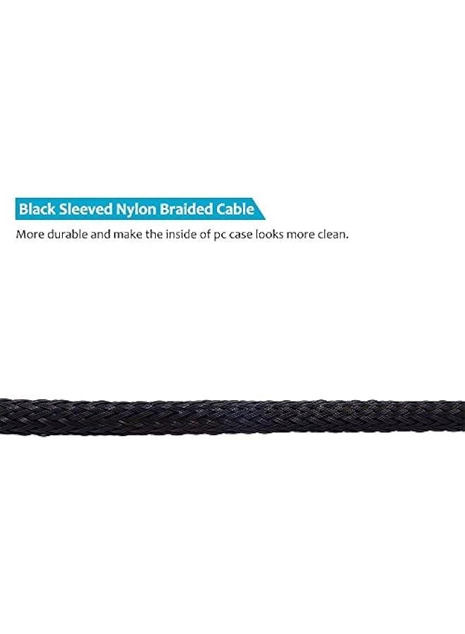 BWSJ 4Pin PWM PC Fan Hub Power Supply Cable 1 to 5 Way Splitter PC Mboard Case Fan Power Extension Cable Cord for ATX uter Case 4Pin and 3Pin Cooling Fans - Image 5