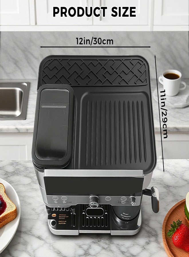KCMOSGI Top Mat for Ninja Luxe Espresso Coffee Machine ES601, Top Silicone Pad for Ninja Luxe Cafe Accessories, Protects Top Surface, Waterproof and non-slip - Image 2