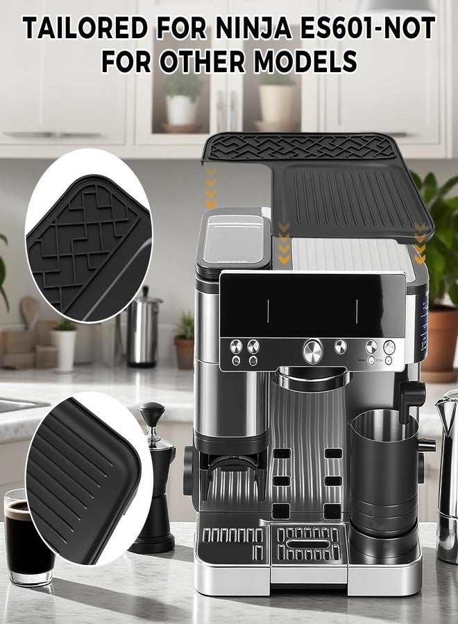 KCMOSGI Top Mat for Ninja Luxe Espresso Coffee Machine ES601, Top Silicone Pad for Ninja Luxe Cafe Accessories, Protects Top Surface, Waterproof and non-slip - Image 3