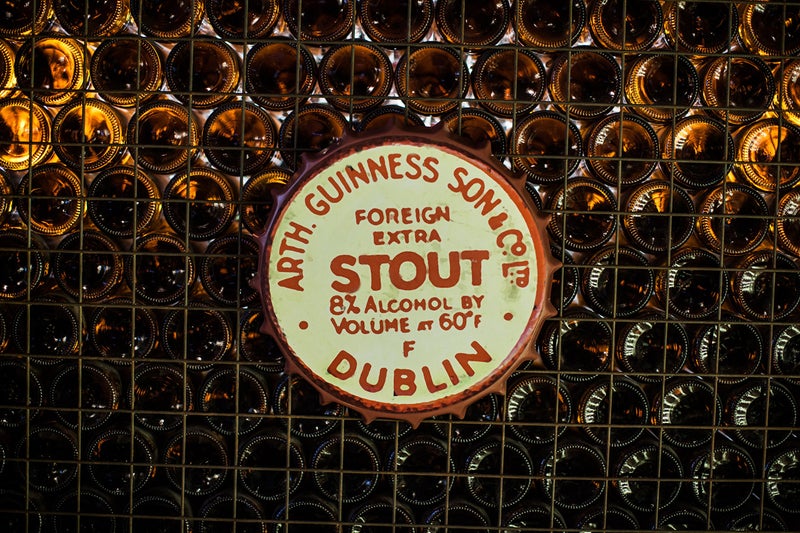 GUINNESS Guinness Vintage Merchandise Tin Sign | Guinness Metal Sign Wall Decor | Man Cave Beer Barrel Decor Decorations  - Image 3