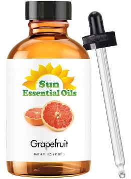 Sun Essential Oils Sun Essential Oils Grapefruit Essential Oil 4 fl oz for Candle Making, Aromatherapy & Diffuser 