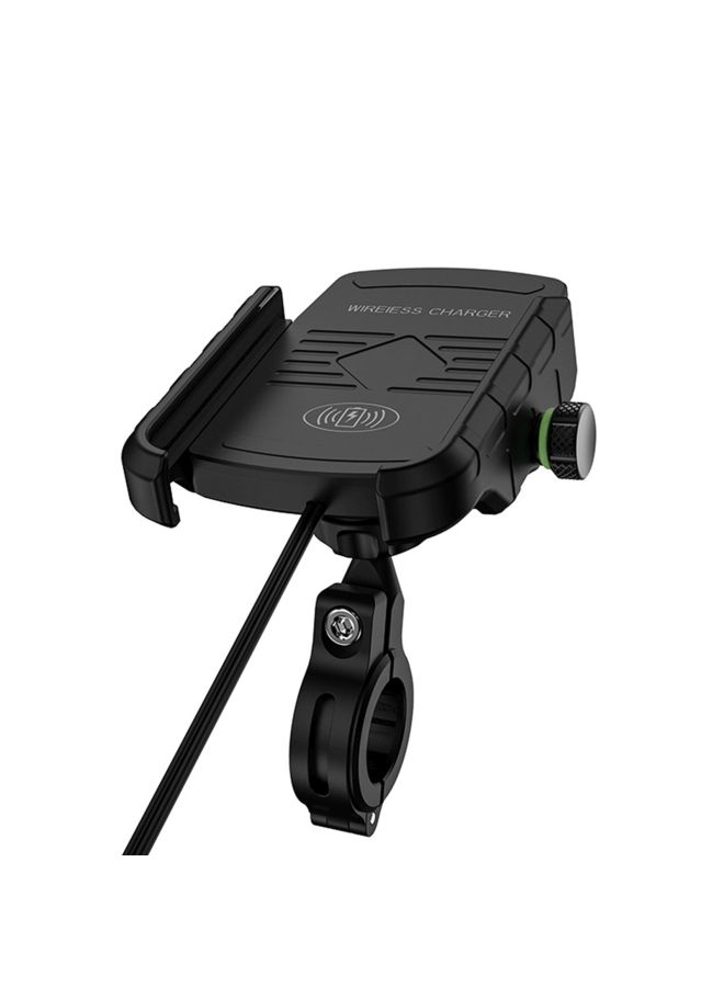 NIBEMINENT Motorcycle Phone Holder Wireless Charger - Image 1