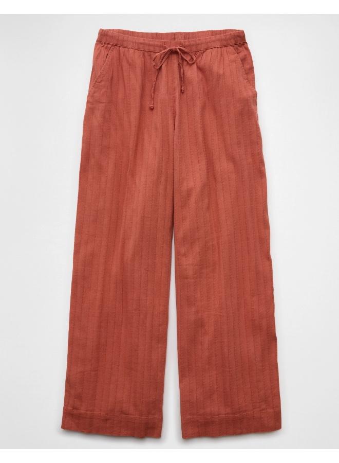 American Eagle AE High-Waisted Wide-Leg Gauze Pant - Image 3