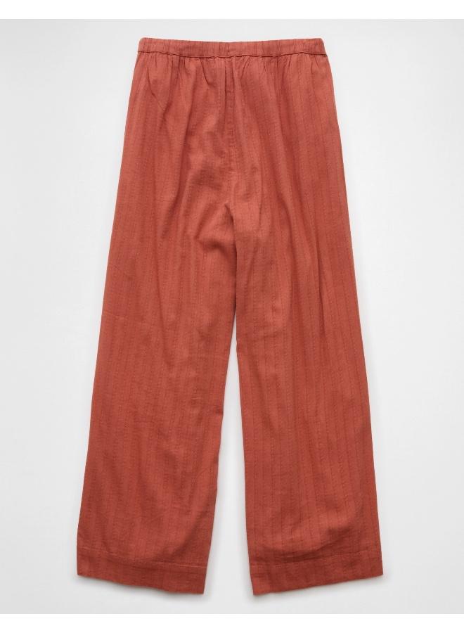 American Eagle AE High-Waisted Wide-Leg Gauze Pant - Image 2
