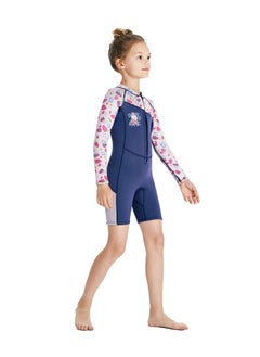 Royee Kids 2.5mm Warm Wetsuit One Piece UV Protection Shorty Suit  - Image 2