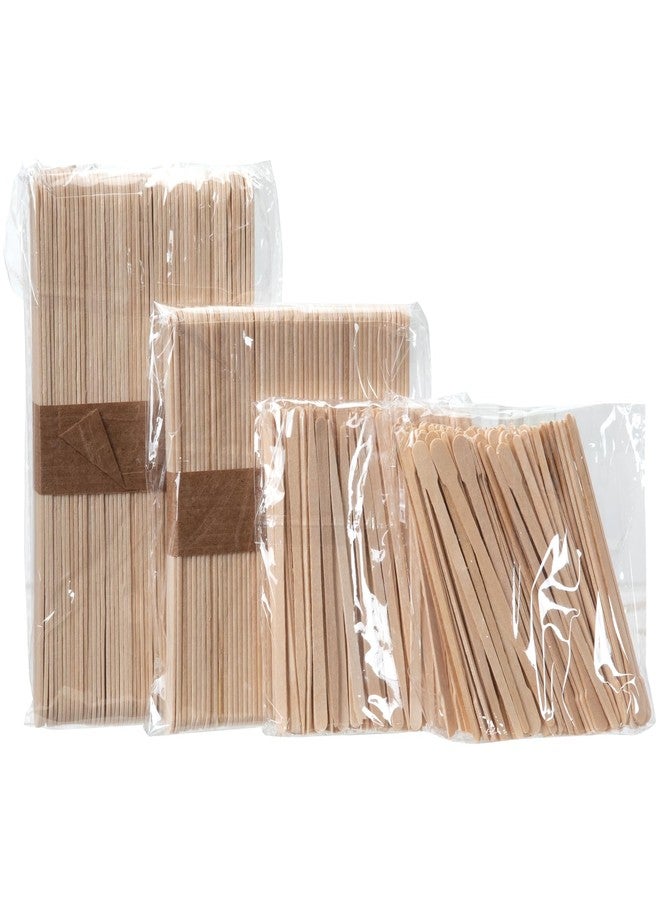 ForPro Professional Collection ForPro Premium Wood Stick 300 Pcs Kit, Non-Sterile, Assorted Hair Removal Waxing Applicators for Face & Body, 300-Count - Image 4