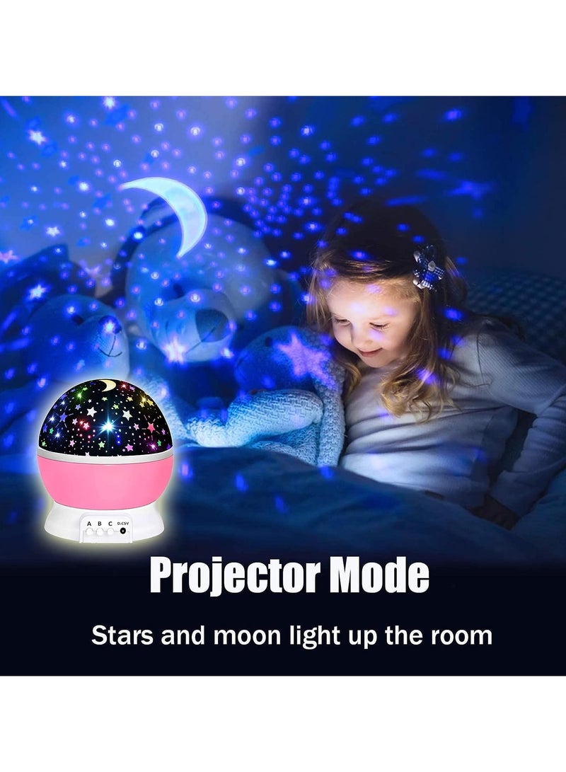ORiTi Toys for 1-10 Year Old Girls,Star Projector for Kids 2-9 Year Old Girl Gifts Toys for 3-8 Year Old Girls Gifts for 4-7 Year Old Boys Sensory Baby Toys Birthday Gifts Stocking Stuffers  - Image 2
