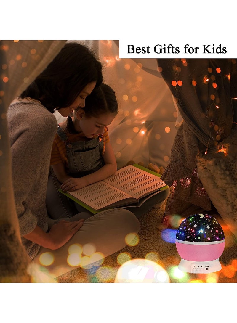 ORiTi Toys for 1-10 Year Old Girls,Star Projector for Kids 2-9 Year Old Girl Gifts Toys for 3-8 Year Old Girls Gifts for 4-7 Year Old Boys Sensory Baby Toys Birthday Gifts Stocking Stuffers  - Image 3