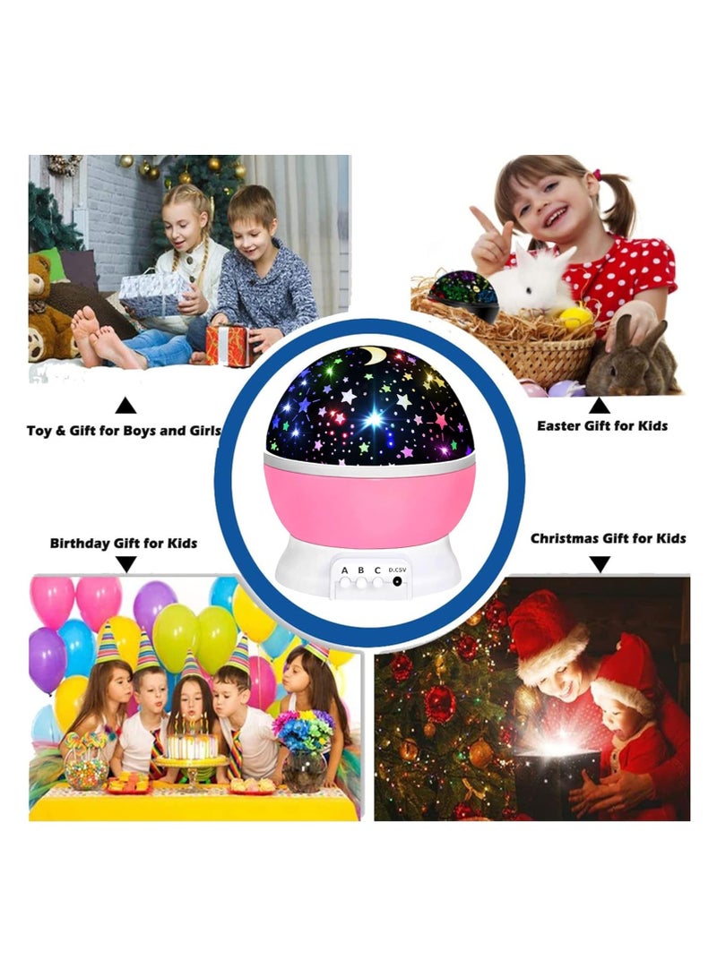 ORiTi Toys for 1-10 Year Old Girls,Star Projector for Kids 2-9 Year Old Girl Gifts Toys for 3-8 Year Old Girls Gifts for 4-7 Year Old Boys Sensory Baby Toys Birthday Gifts Stocking Stuffers  - Image 4