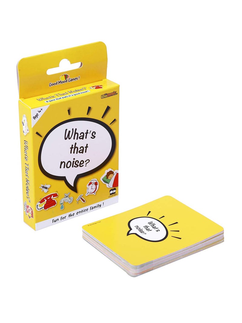 GOODMOOD What’s That Noise? 44 Card Game for Age 4 5 6 7 8 +|2 or More Player Guessing Game |Travel Games for Kids Simple & Fun Classic Family Table Games| Easy to Learn Games | Gifts for Kids - Image 5