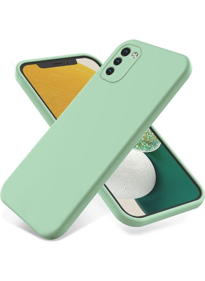 HuHa Case Cover For For Nokia G11 / G21 Pure Color Liquid Silicone Shockproof Phone Case(Green) 