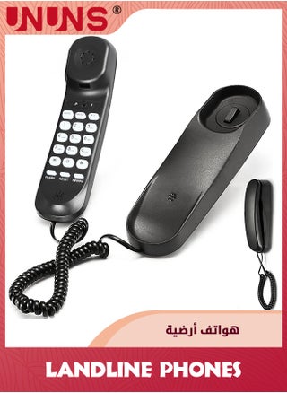 Landline Phone,Durable Corded Phone for The Office,Mini Phone uses HD Sound Chips,Making The Sound Clearer,Versatile Mini Phone for The Home, Office, and More,Black - pzsku/ZF5B941437C57DEEFA3B2Z/45/_/1733904141/c6858528-d897-47ba-a5f7-4a40273b6e78