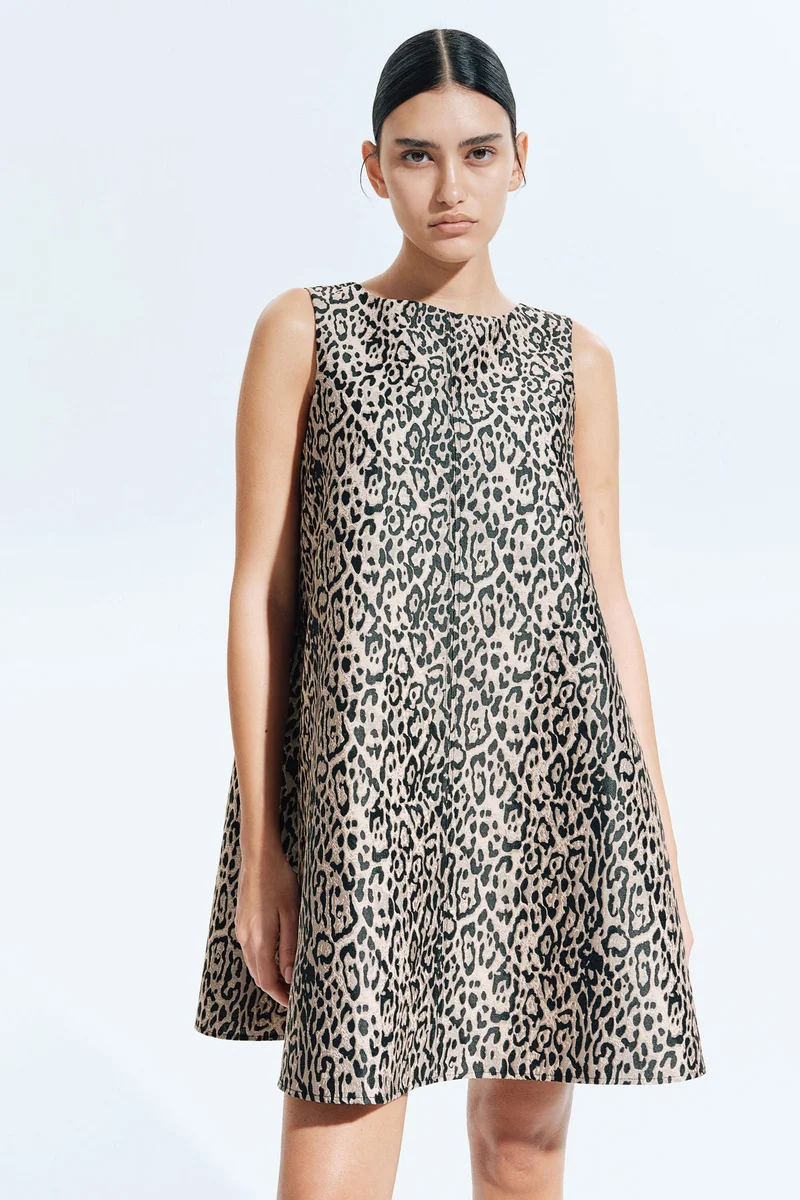 H&M Jacquard-weave shift dress